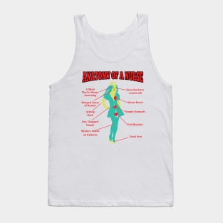 Anatomy of a Nurse Tank Top